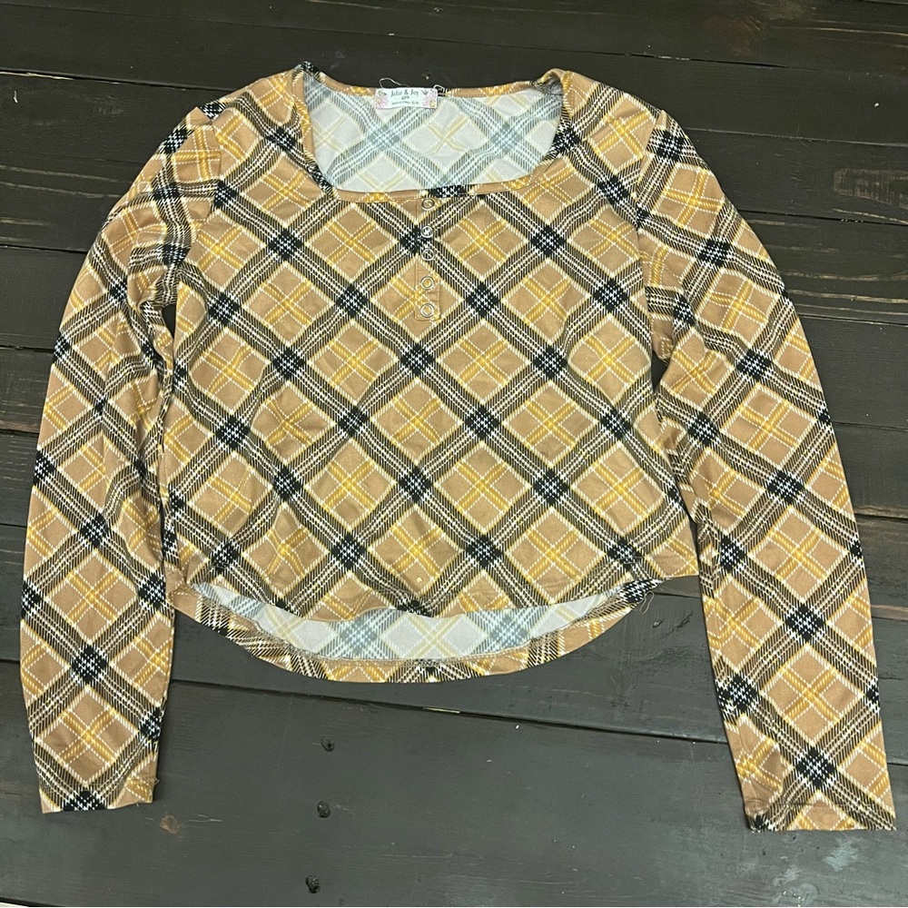 Jolie & Joy Girls Patterned Top